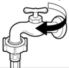 LG WM2496HSM - The water inlet filter - 1