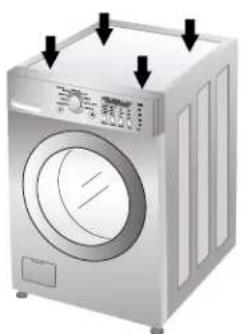LG WM2496HSM - Réglage du niveau - 4