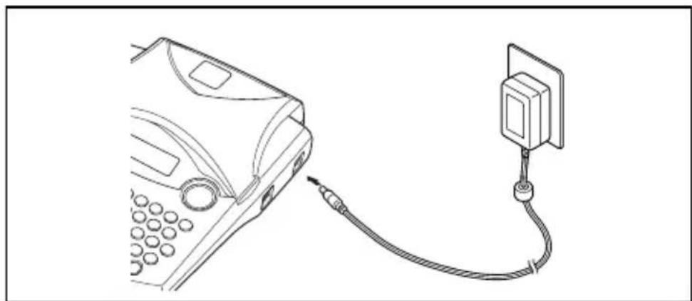 BROTHER Ptouch PT1960 - To connect the AC adaptor: - 1