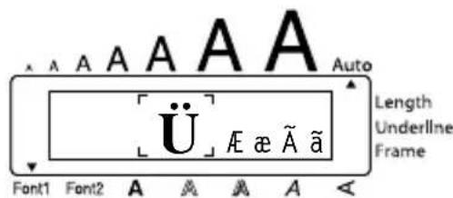 BROTHER Ptouch PT1960 - To add the symbol “ 其 - 1
