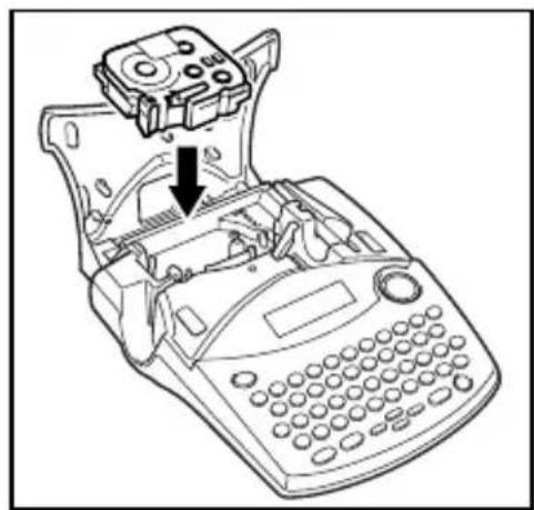 BROTHER Ptouch PT1950 - To change the tape cassette: - 2