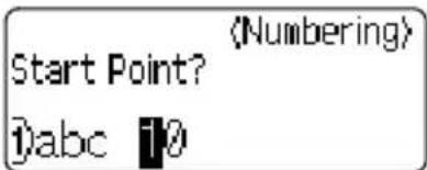 BROTHER Ptouch PT2700 - Auto-numbering Labels - 2