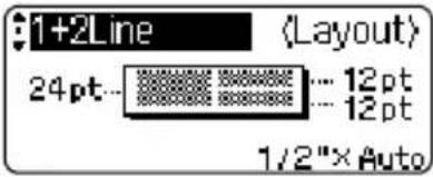 BROTHER Ptouch PT2700 - Using Block Layouts - 4