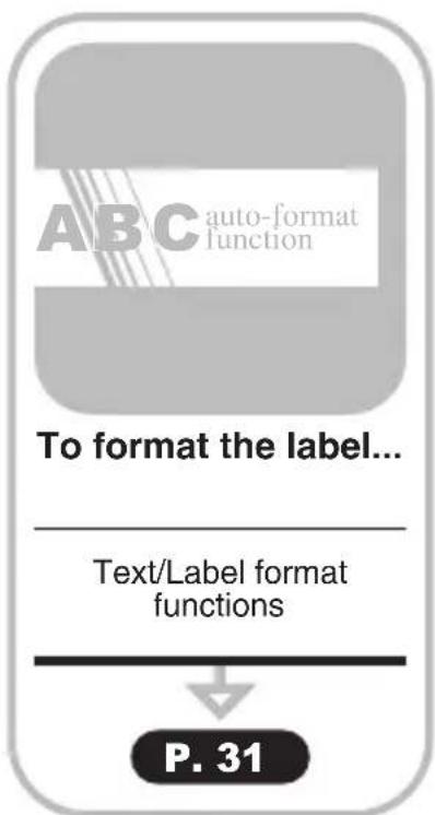 BROTHER Ptouch PT2700 - Symbols Used in this Guide - 5