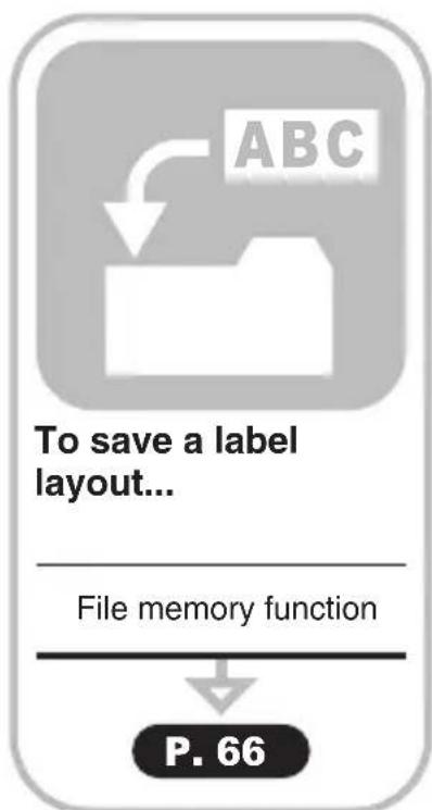 BROTHER Ptouch PT2700 - Symbols Used in this Guide - 9