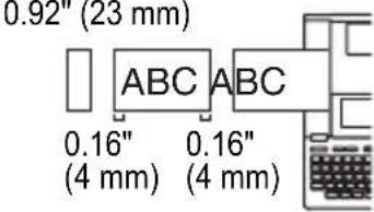 BROTHER Ptouch PT2700 - Tape Cutting Options - 5