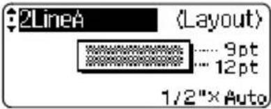 BROTHER Ptouch PT2700 - Using Block Layouts - 3