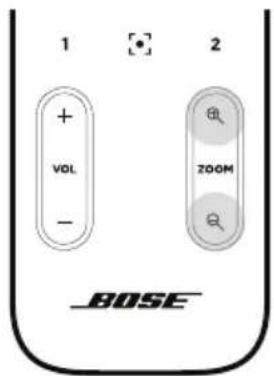 BOSE Videobar VB1 - Adjusting the Zoom Ratio - 1