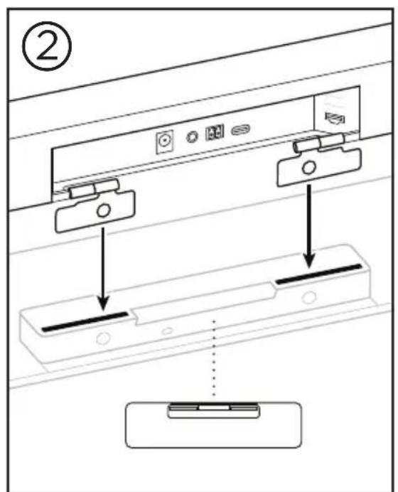 BOSE Videobar VB1 - Montañ urzadzenia VB1 na stole, páece lub komodzie - 3
