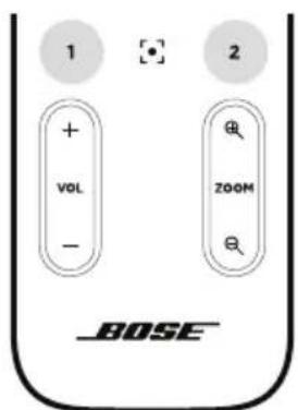 BOSE Videobar VB1 - Salvataggio e richiamo di un preset - 1