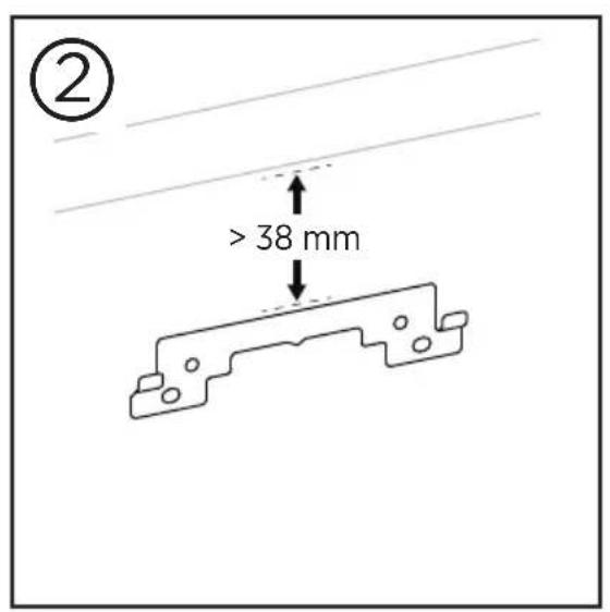 BOSE Videobar VB1 - Installazione dell'unità VB1 a parete - 2
