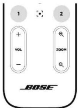 BOSE Videobar VB1 - Lagre og hente en forhåndsinnstilling - 1
