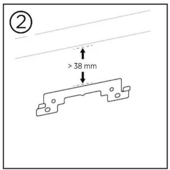 BOSE Videobar VB1 - Wandmontage der VB1 - 2