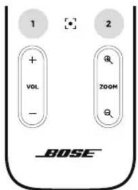 BOSE Videobar VB1 - 儲存與恢復預設 - 1