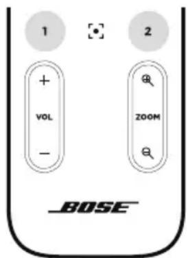 BOSE Videobar VB1 - Een preset opslaan en openen - 1