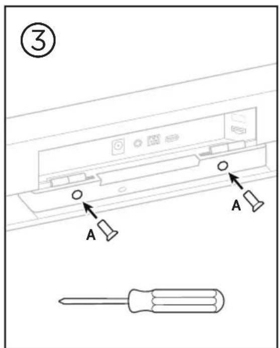 BOSE Videobar VB1 - Montañ urzadzenia VB1 na stole, páece lub komodzie - 4