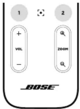 BOSE Videobar VB1 - Zapisywanie i wczytywanie Profilu ustawien - 1