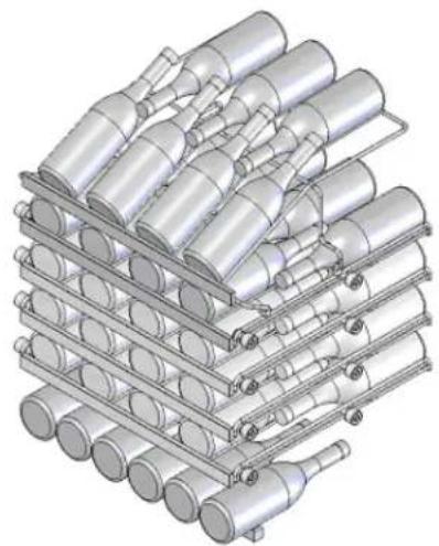 Marvel MPRO6WCM - Single Bottle Racks - 2