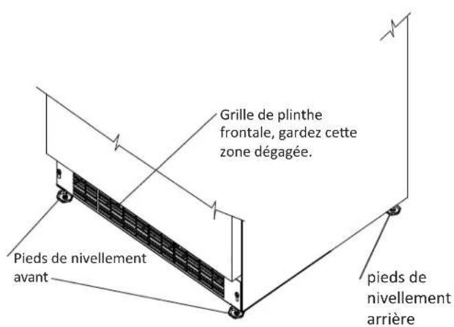 Marvel MPRO6WCM - Pieds de mise à niveau - 1