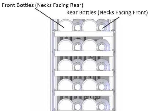 Marvel MPRO6WCM - Single Bottle Racks - 1