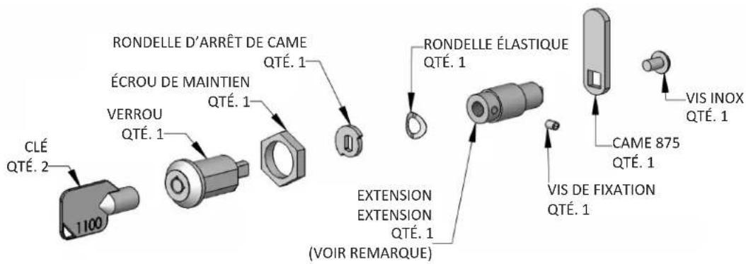 Marvel MPRO6WCM - Étape 8 : Assemblez les pièces de verrouillage - 2