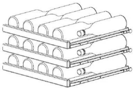 Marvel MPRO6WCM - Roll-out Racks - 2