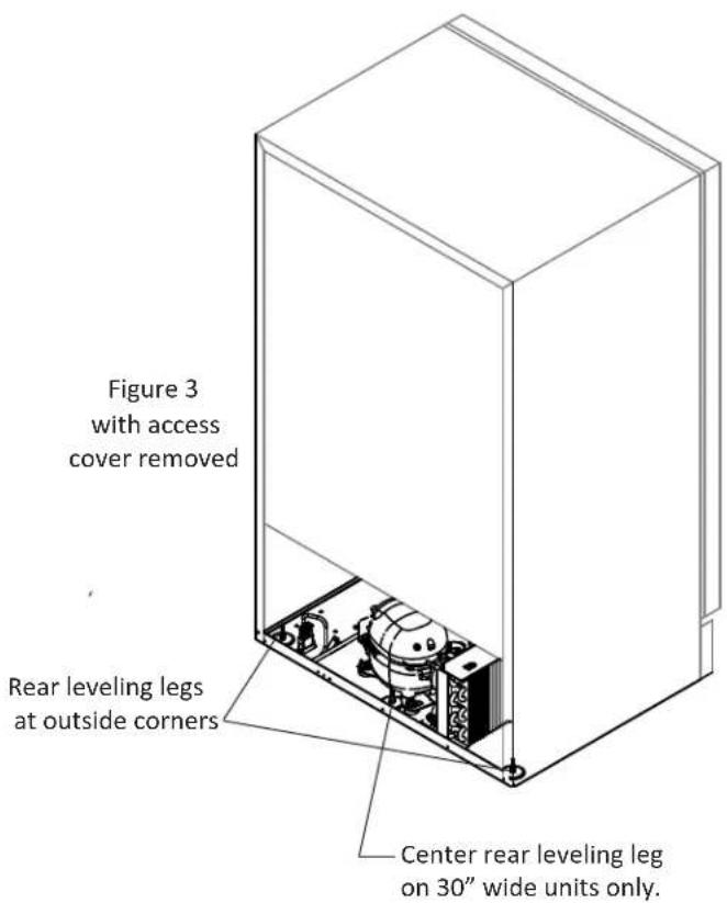 Marvel 80RDE - Leveling Legs - 1