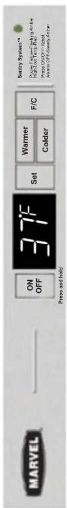 Marvel 80RDE - Sentry System™ "Basic" Function "Quick" Reference - 1