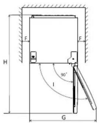 CANDY CHDS 412FWH - Αντιστροφή πόρτας - 7