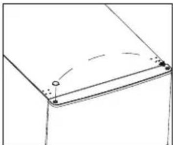 CANDY CHDS 412FWH - Reverse Door - 4
