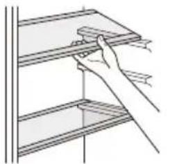 CANDY CHDS 412FWH - Movable shelves - 1