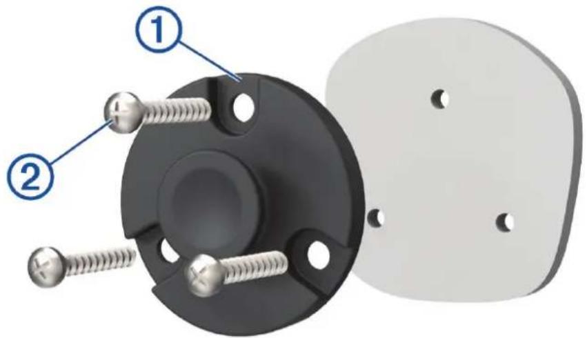 GARMIN Tread - Installation du microphone à main et du support - 2