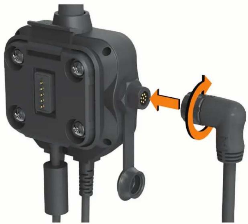 GARMIN Tread - Installation du microphone à main et du support - 1