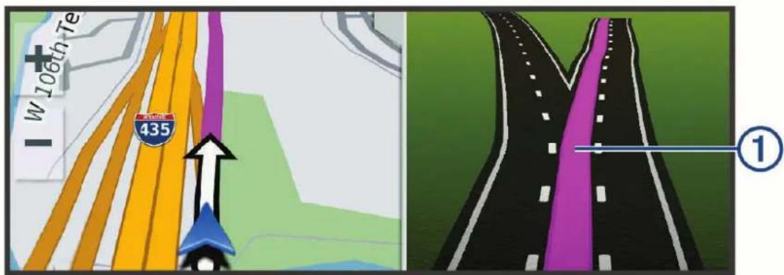 GARMIN Tread - Assistant de voies de circulation actif - 1