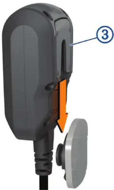 GARMIN Tread - Installation du microphone à main et du support - 3