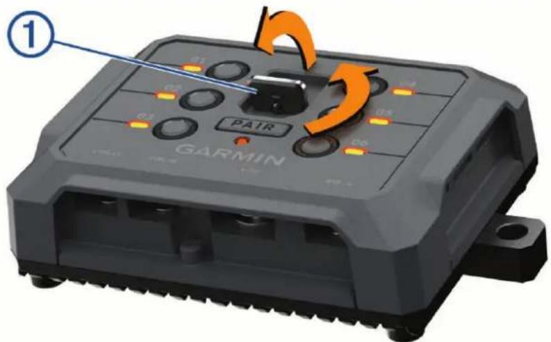 GARMIN Tread - Ouverture de la face avant - 1
