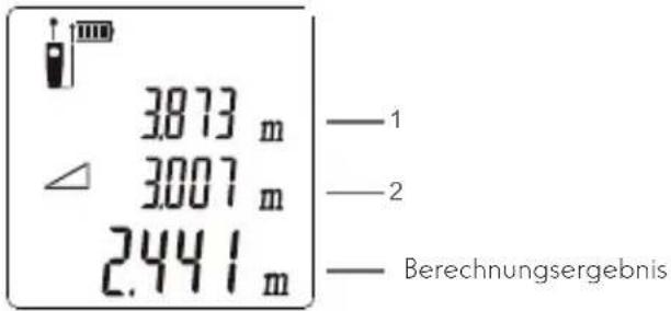 3873 m 3007 m 2441 m — 1 — 2 — Berechnungsergebnis