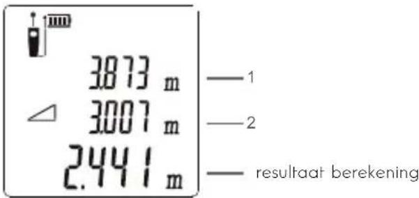 3.873 m 3.007 m 2.441 m — 1 — 2 — resultaat berekening