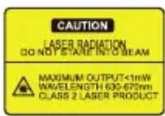 THOMSON Digital Laser Rangefinder - AVERTISMENT - 1