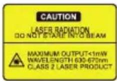 THOMSON Digital Laser Rangefinder - WAARSCHUWING - 1