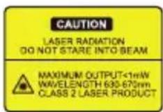 THOMSON Digital Laser Rangefinder - OSTRZEŻENIE! - 1