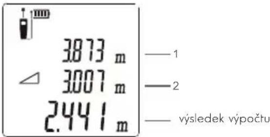 3873 m 3007 m 2441 m — 1 — 2 — výsledek výpočtu