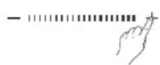 LG MS4295CIS - Example: Subtract the cooking time, Slide touch from right to left. - 1