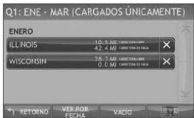 Rand McNally IntelliRoute TND 710 - Para ver los registradores y registros - 7
