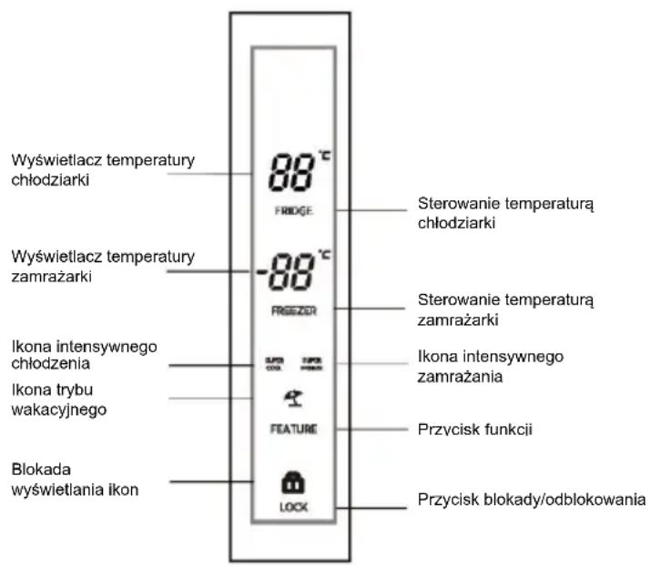 HOOVER HSF818FXK - Panel sterowania - 1