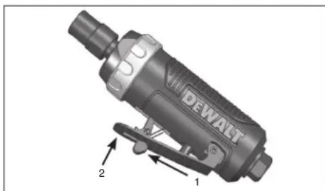 DEWALT DWMT70783 - OPERATING PROCEDURES START-UP (FIG. 1, PG. 2) - 1