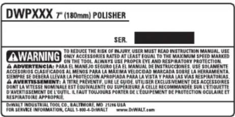 DEWALT DWP849X - GARANTÍA DE REEMBOLSO DE DINERO DE 90 DIAS - 1