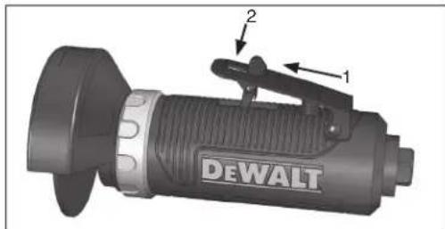 DEWALT DWMT70784 - OPERATING PROCEDURES START-UP (FIG. 1, PG. 2) - 1