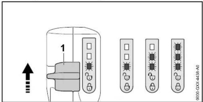 STIHL BGA 100 - Selecting Power Level - 1