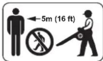 STIHL BGA 100 - Varoitusmerkit - 6